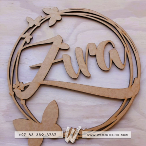 Name Wreath - Plain