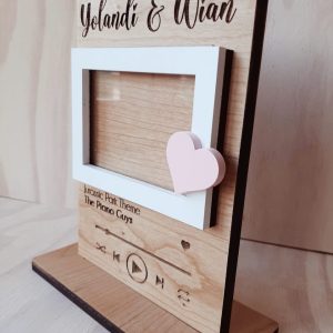 Song Board Photo Frame