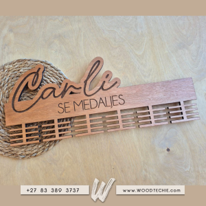 Medal Hanger - Standard Exotic Wood