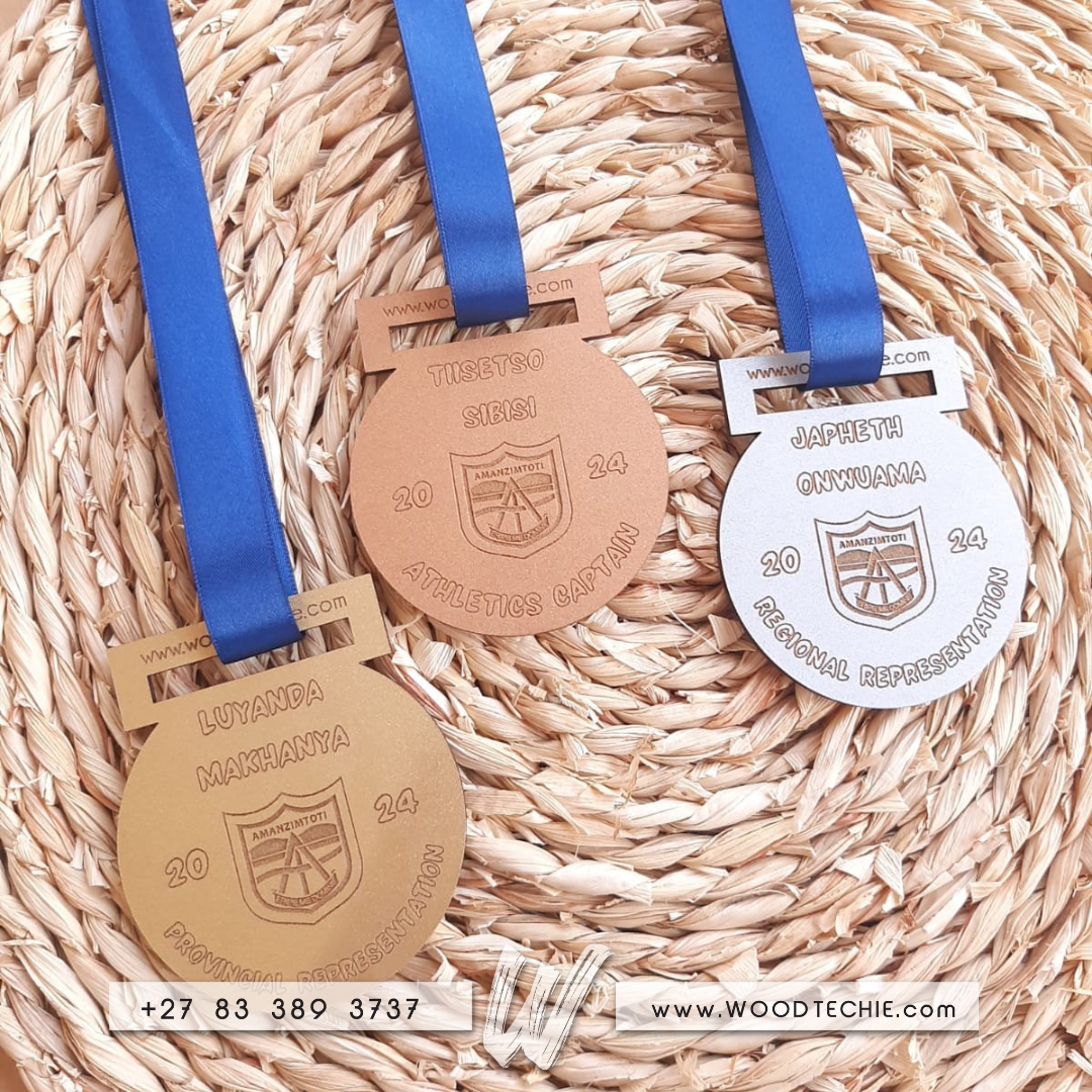 MDF Medal Metallic Painted 3mm 1 MDF Medal Metallic Painted 3mm