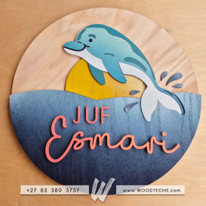Teacher - Name Board - Dolphin