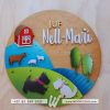 Teacher Name Board - Farm Theme Premium 2 t6