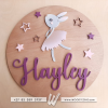 Name Board - Bunny Ballerina 5 27
