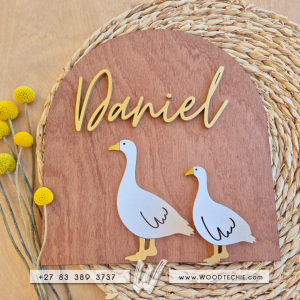 Midi Name Board - Goose & Gander