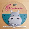 Teacher Name Board - Hippo 2 hip